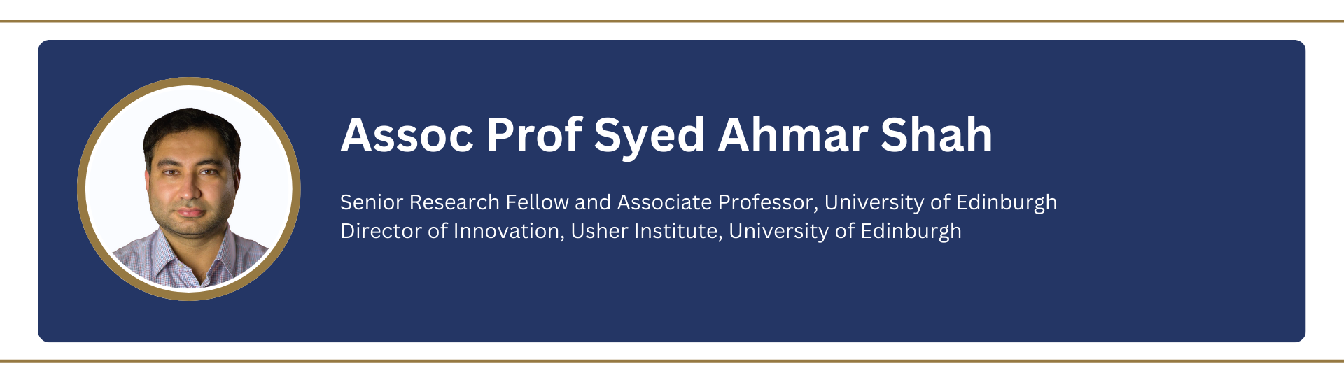 Prof Ahmar